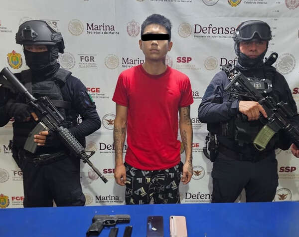 Detienen en Coatzacoalcos a tres presuntos generadores de violencia