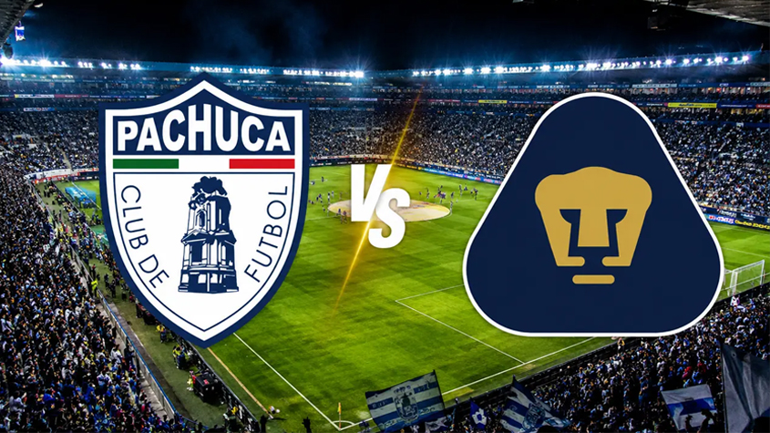 Pachuca y Pumas chocan en semifinales: horario y dónde ver el partido de ida