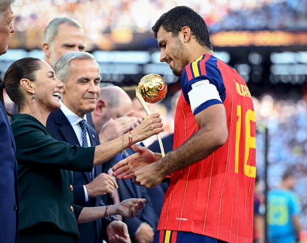 Líderes internacionales reconocen a México por la organización del Mundial 2026