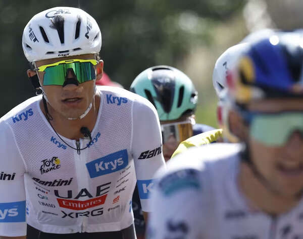 Isaac del Toro finaliza en el lugar 17 de la etapa 18 del Tour de France