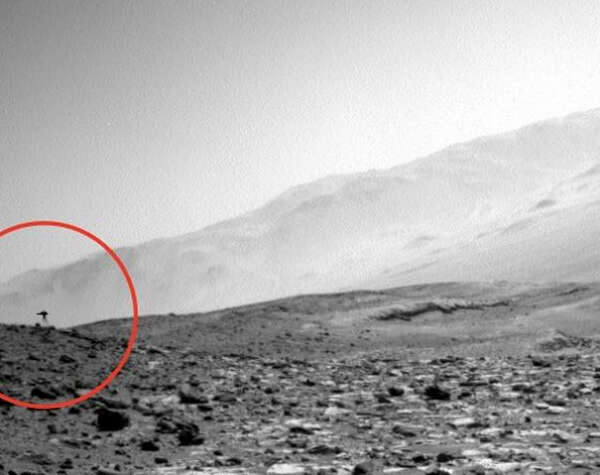 Extraña figura captada en Marte se vuelve viral y despierta teorías sobre vida extraterrestre