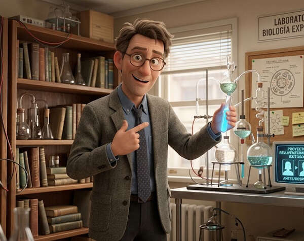 El experimento de un profesor que asegura haber “rejuvenecido” quince años