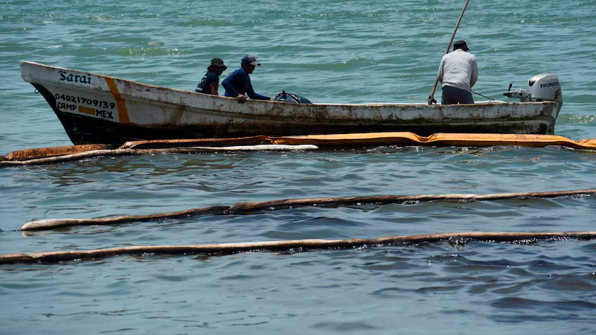 Nuevo derrame en el Golfo de México: Pemex atiende fuga frente a Campeche