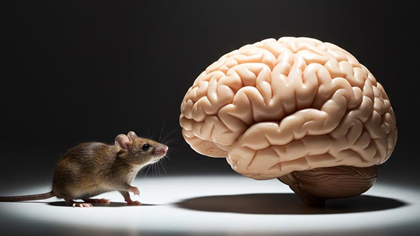 Trasplantan tejido cerebral humano en ratones de laboratorio