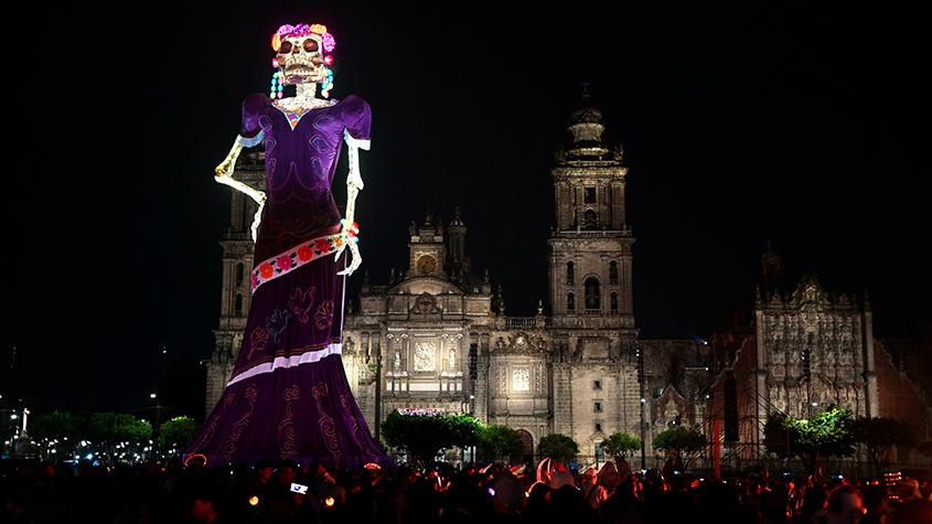 NaciónCatrina monumental del Zócalo rompe Récord Guinness como la más alta del mundo